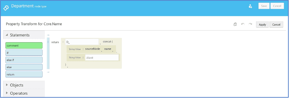 Setup Expression