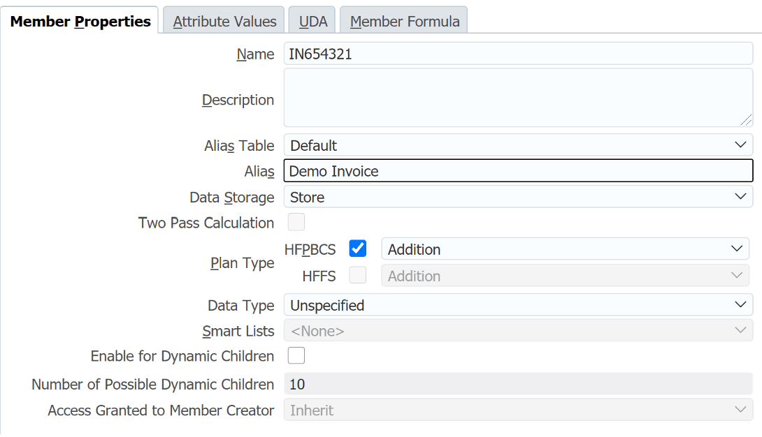 Add Invoice Step 1