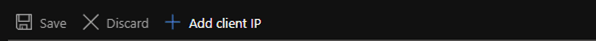 Save and Discard Options